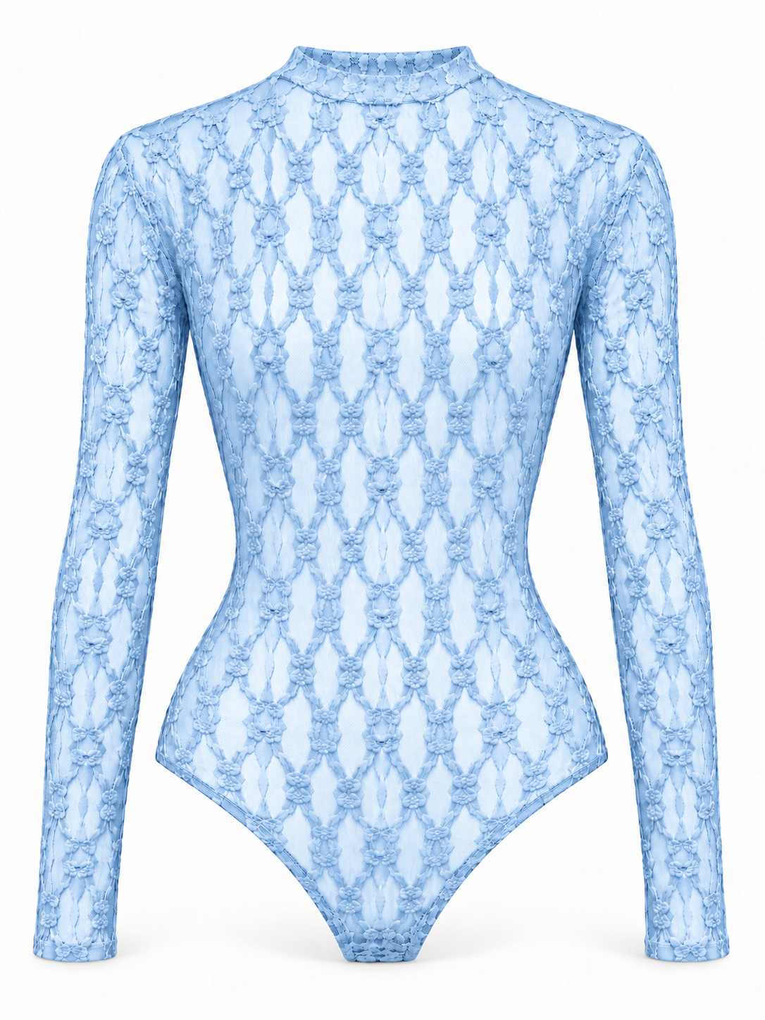 Body de encaje — azul-claro-frontal