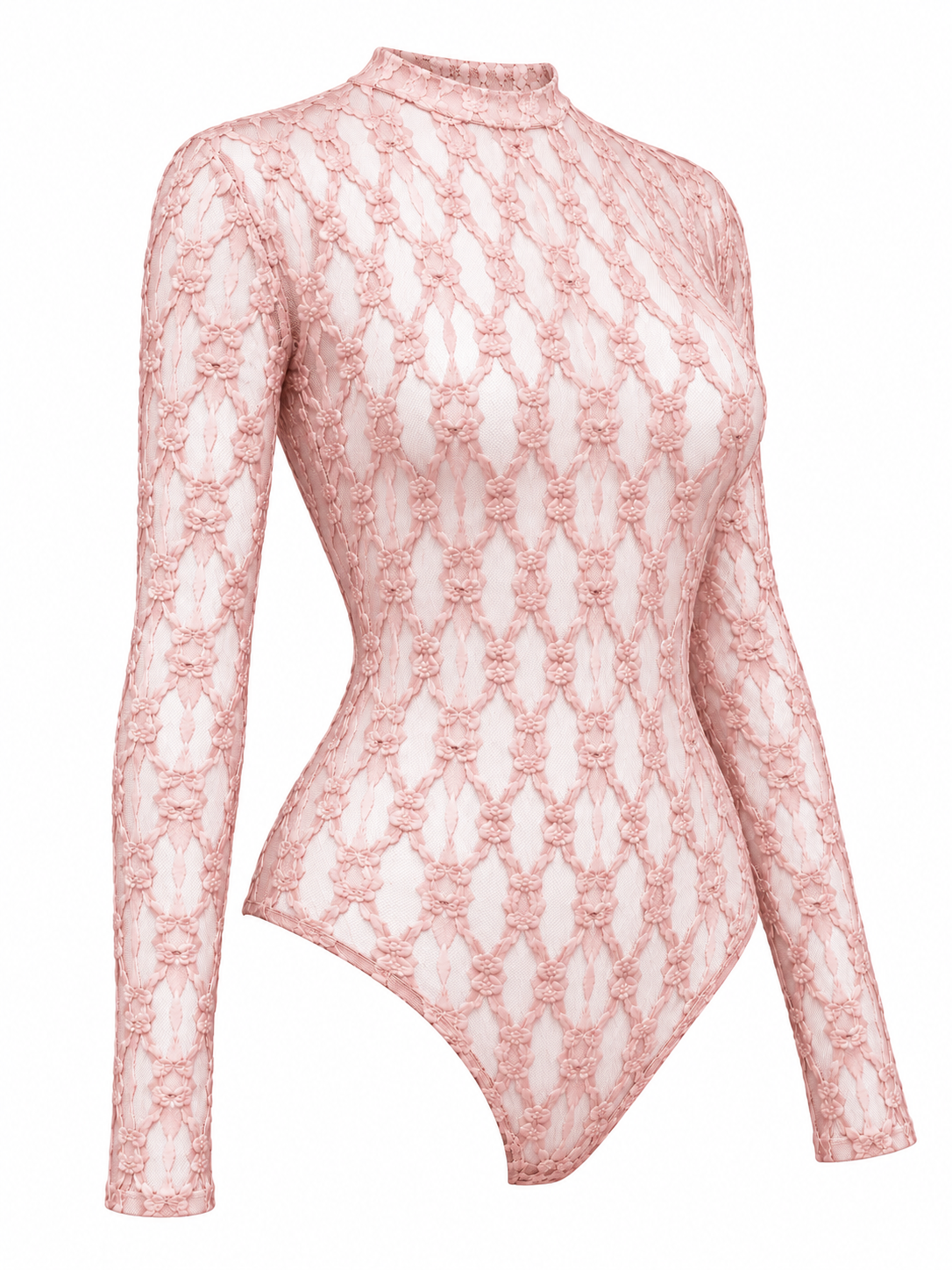 Body de encaje — rosa-lateral-izquierdo