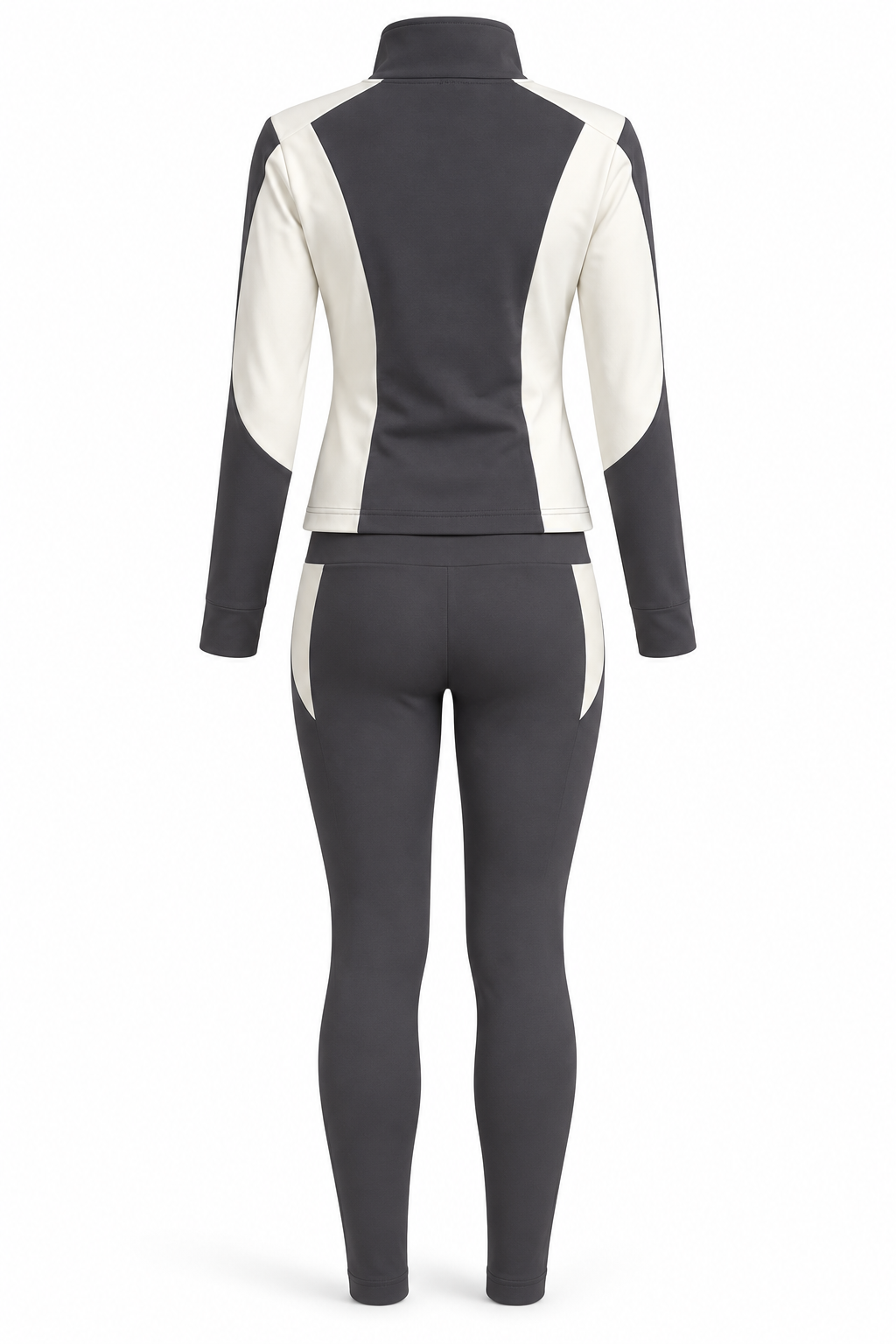 Conjunto deportivo bicolor — trasera