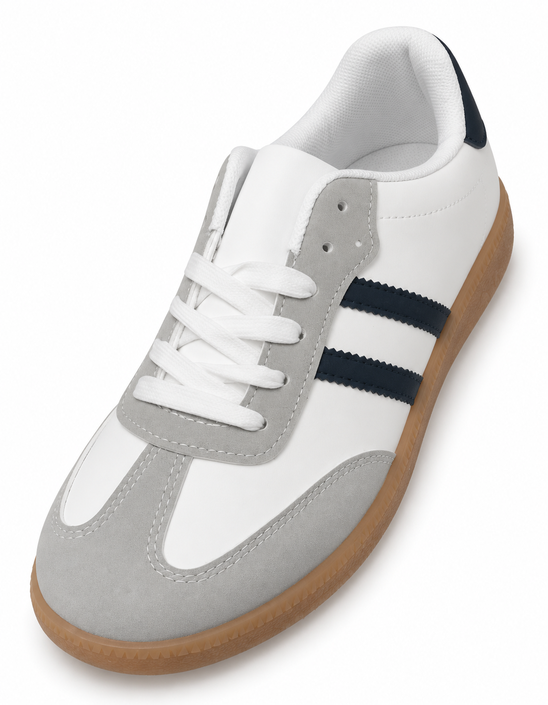 Deportivas de dos rayas — frontal