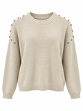 Jersey con bolitas plateadas — frontal